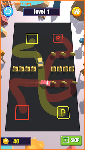 Draw Car : Park Master screenshot