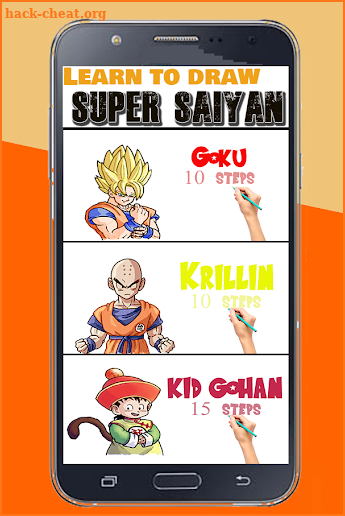 Draw Goku Super Saiyan - Steps by Steps screenshot