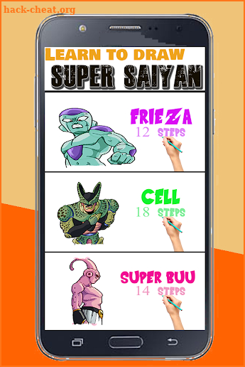 Draw Goku Super Saiyan - Steps by Steps screenshot