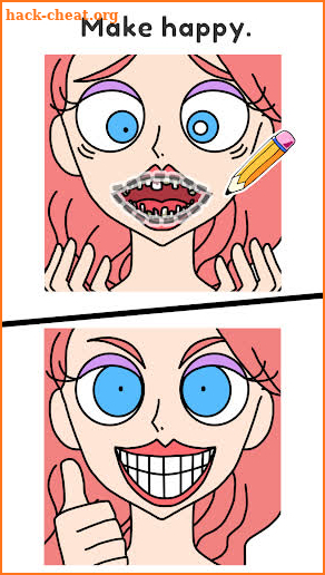 Draw Happy Dentist : Fun game screenshot