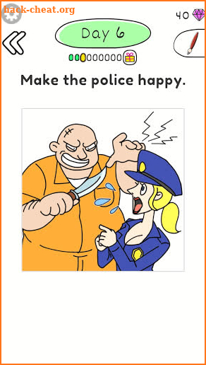 Draw Happy Police screenshot