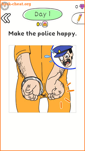 Draw Happy Police screenshot