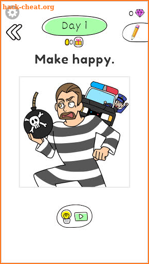 Draw Happy Prisoner screenshot