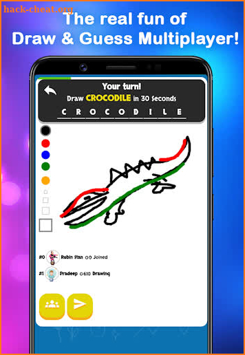 Draw Hunt - Draw and Guess Online Multiplayer Game screenshot
