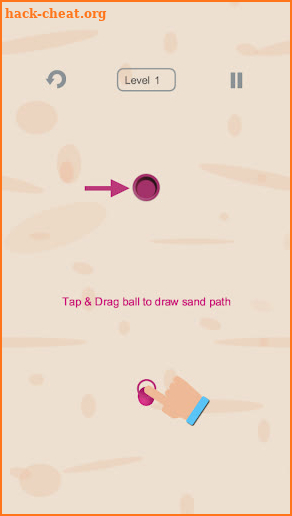 Draw In Sand screenshot