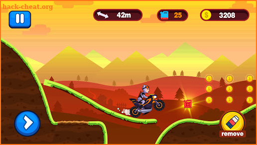 Draw Moto Rider-Speed Racing screenshot