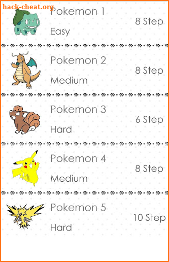 Draw Pokemon screenshot