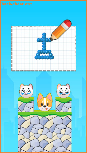 Draw Puzzle: Smash Angry Dog screenshot