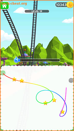 Draw Rollercoaster 3d screenshot