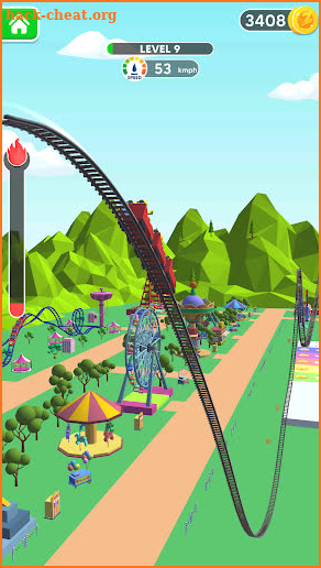 Draw Rollercoaster 3d screenshot