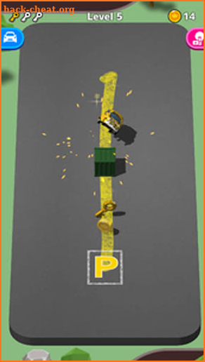 Draw Route and Park screenshot
