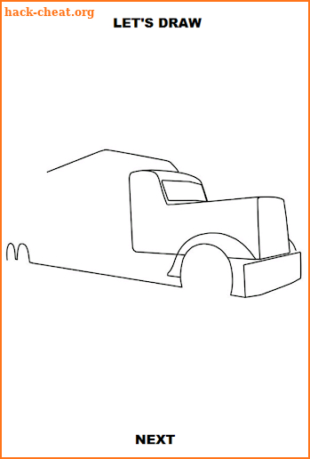 Draw Semi Truck screenshot