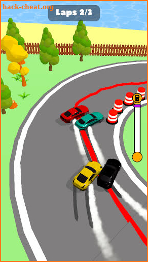 Draw Serpentine Race screenshot