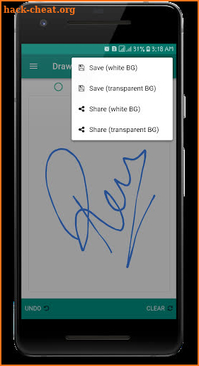 Draw Signature screenshot
