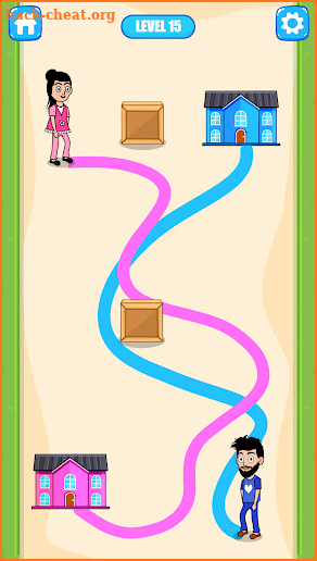 Draw To Home - Draw The Line screenshot