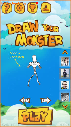 Draw Your Monster screenshot