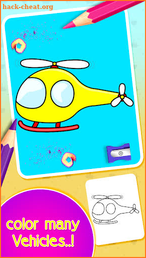 Drawing and Coloring Book Game screenshot