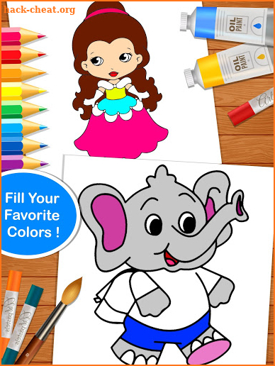 Drawing and Coloring Book Game - Drawing Art screenshot