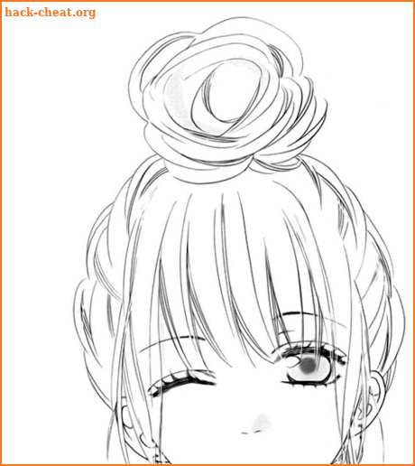 Drawing Anime Girl Ideas screenshot