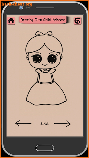 Drawing Cute Chibi Princess screenshot