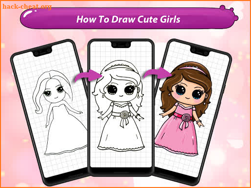 Drawing Cute Girls screenshot