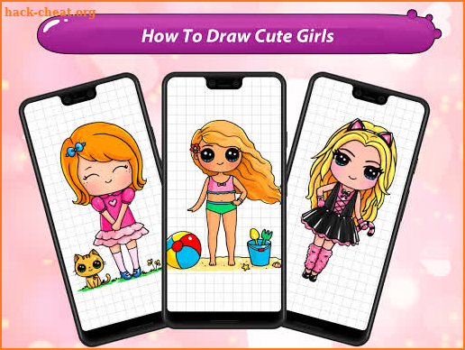 Drawing Cute Girls screenshot
