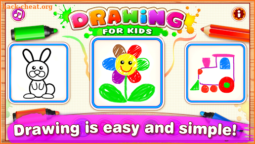 Drawing for Kids Learning Games for Toddlers age 3 screenshot