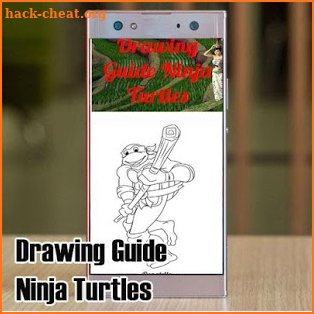 Drawing Guide Ninja Turtles screenshot
