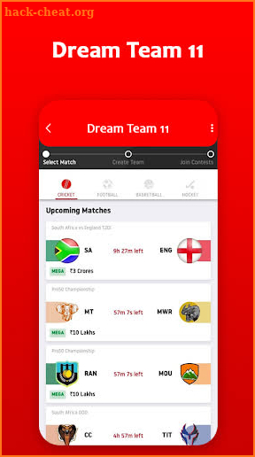 Dream 11 Fantasy - Live Cricket Score & Prediction screenshot