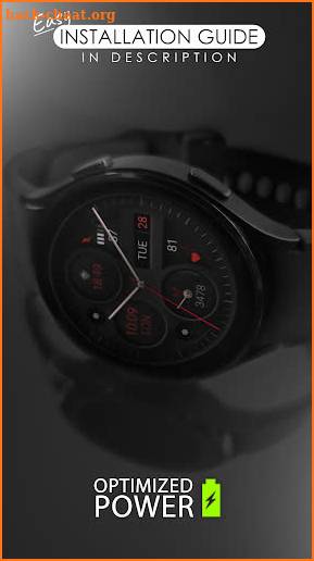 Dream 124 analog watch face screenshot