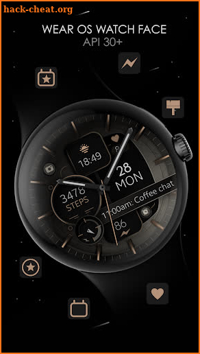 Dream 132 bronze watch face screenshot