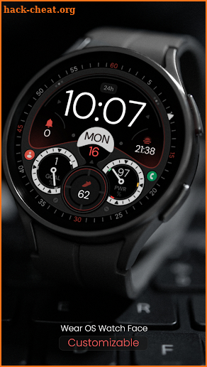 Dream 153 Digital Watch Face screenshot