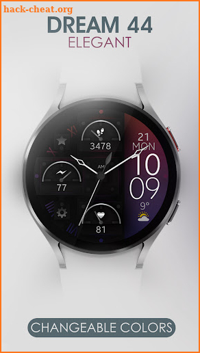 Dream 44 Hybrid watch face screenshot