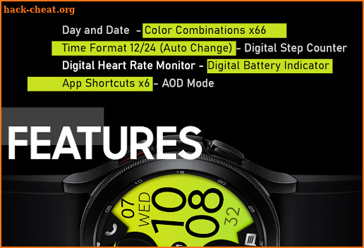 Dream 85 - Sport Digital Watch Face screenshot
