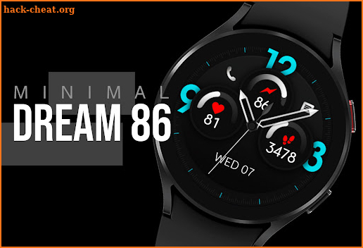 Dream 86 - Black Watch Face screenshot