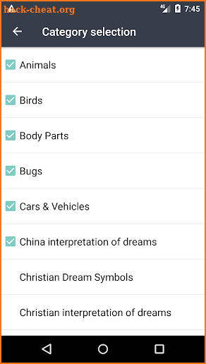 Dream Dictionary screenshot