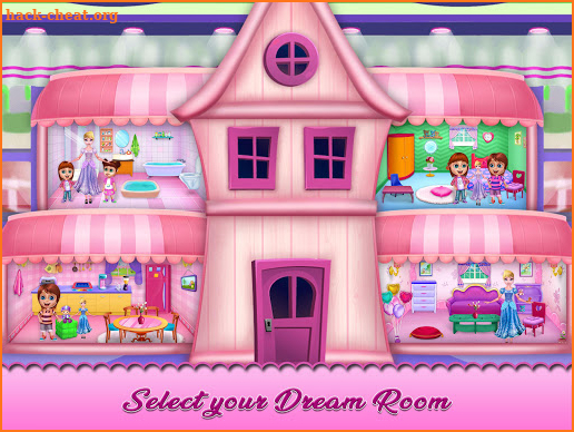 Dream Doll House Decoration Design screenshot