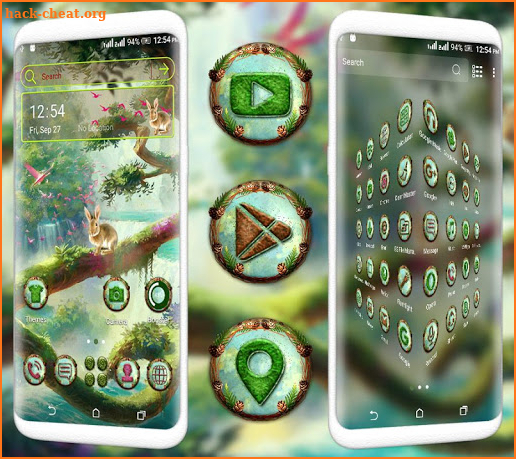 Dream Forest Launcher Theme screenshot