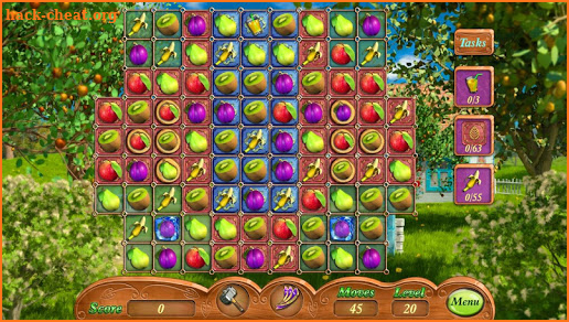Dream Fruit Farm - Match 3 Puzzle Game screenshot