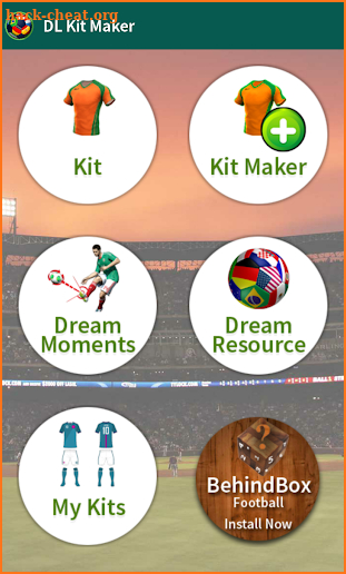 Dream League Kit Maker screenshot