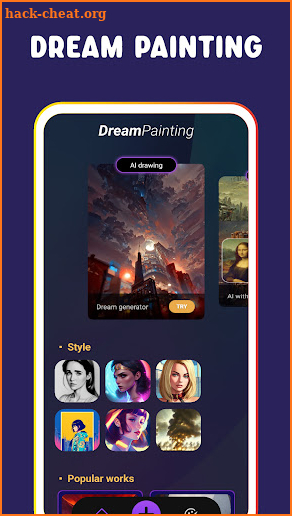 Dream Painting -Text to AI Art screenshot