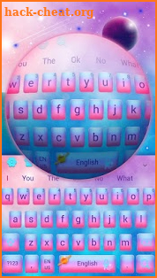 Dream Planet Keyboard Theme screenshot
