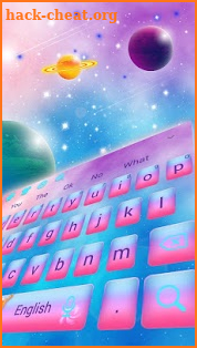 Dream Planet Keyboard Theme screenshot
