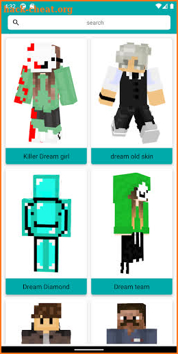 Dream Skins for Minecraft PE screenshot
