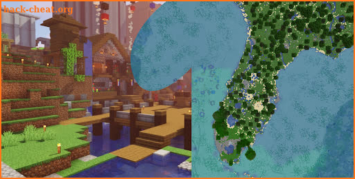 Dream SMP Map for Minecraft screenshot
