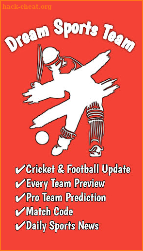Dream Sports Team - Fantasy Cricket Prediction App screenshot