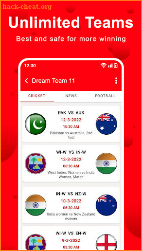 Dream Team 11 Cricket Tips screenshot