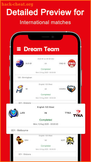 Dream Team 11 - DreamXI Tips screenshot
