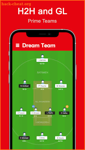 Dream Team 11 - DreamXI Tips screenshot