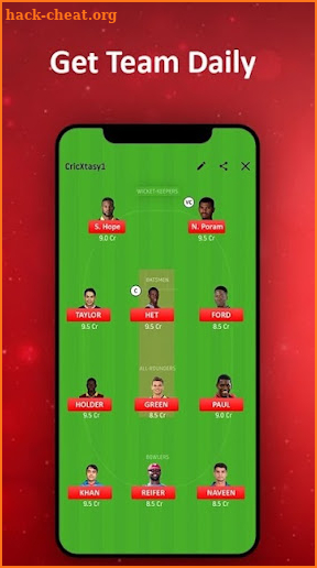 Dream Team 11 Fantasy Prediction DreamXI Team Tips screenshot